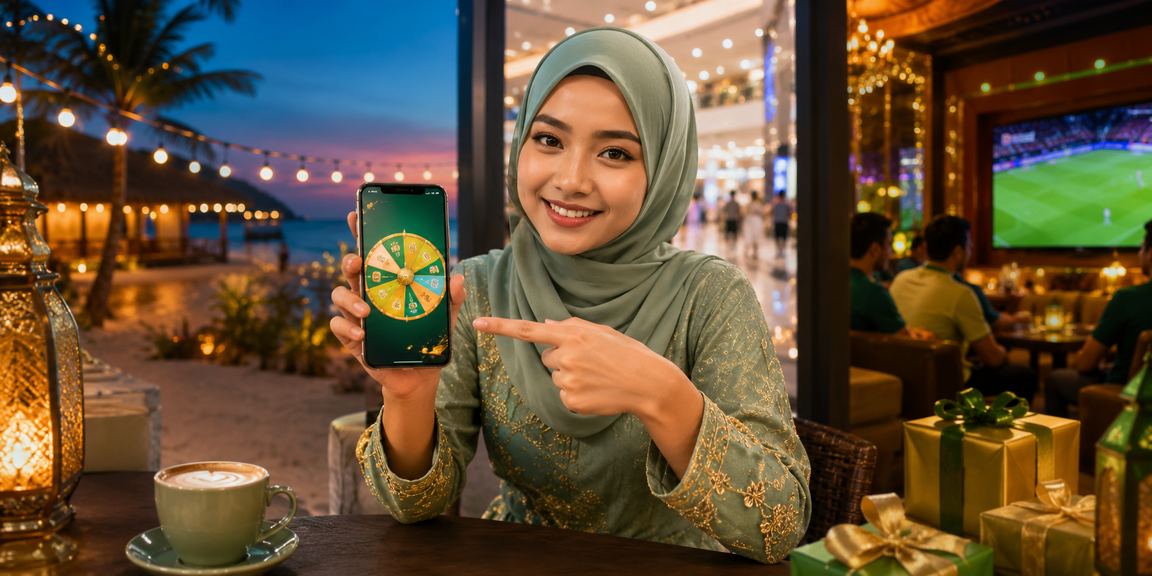 Cabutan bertuah dan bonus promosi Hari Raya di Langkawi untuk pemain kasino dalam talian